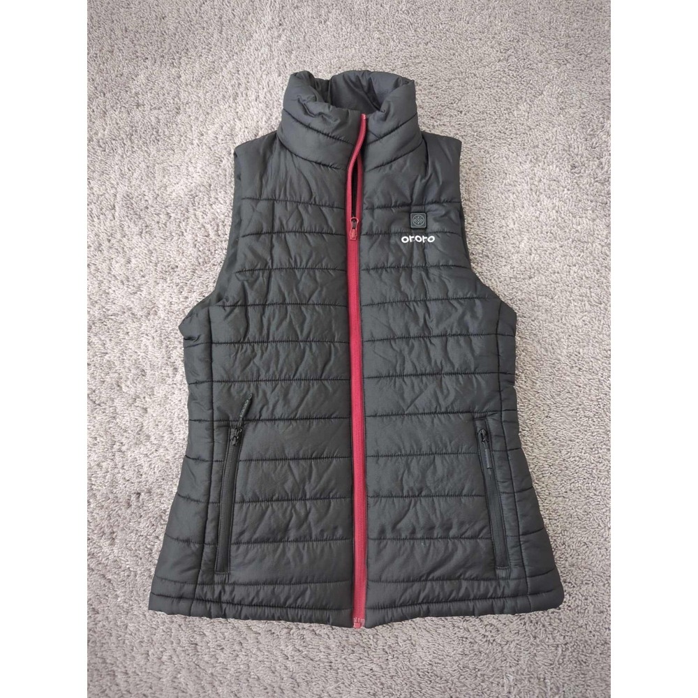 Ororo Heated Puffer Vest Womens S Front Zipper Techwear Outdoor *AS IS*